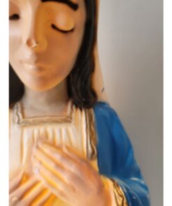 General foam Virgin Mary blow mold nativity scene lawn Decor Xmas Bible