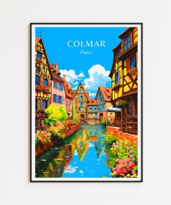 Colmar Poster - France Wall Art for Home Decor, the Perfect Gift, and a Lasting Memory | Art Print