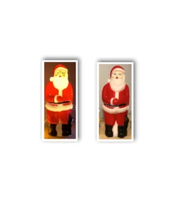 Vintage Union Blow Mold Santa 22" Lighted Christmas Decoration