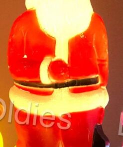 Vintage Union Blow Mold Santa 22" Lighted Christmas Decoration