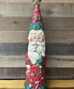 Vintage 1996 Trendmasters RARE Santa Gnome 24” Foam Blow Mold Christmas