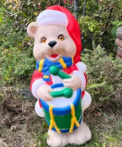 Vintage TPI Christmas Bear Blow Mold