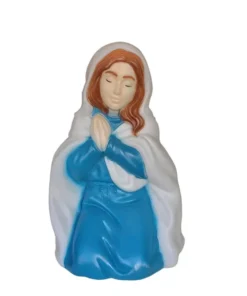 Vintage Mary Blow Mold Yard Decoration General Foam Plastic Corp 28" Tall