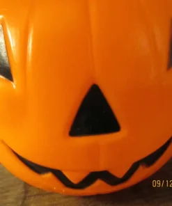 Blow Mold Jack O Lantern Candy Bucket Empire 1968