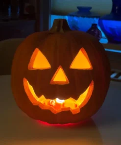 Vintage Pumpkin Blow Mold