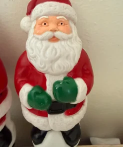 Empire Santa Claus Blow Mold, Vintage 1995 – Retro Christmas Decoration (10 inches)