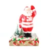 Vintage Santa Blow Mold, Light Up Santa Claus, Vintage Christmas Decor