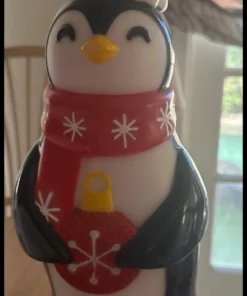 Penguin blow mold light