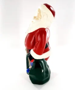 Vtg 1968 Empire Santa Claus Blow Mold Plastic Tabletop 13" Repainted? No Light