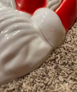 Working Plastic NOMA Vintage Light Up Santa