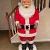 Rare Vintage Santa Claus with Snow Base 51/2 feet tall